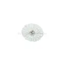 Lotus Leaf Design Centre Stone Shank Button