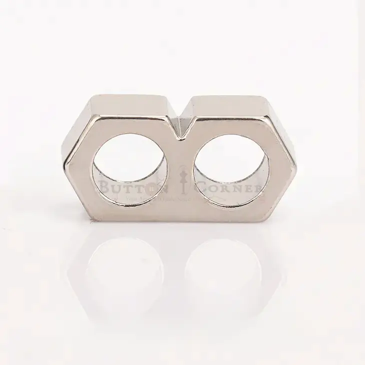 Two Merged Hexagonal Shaped End Caps