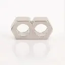 Two Merged Hexagonal Shaped End Caps