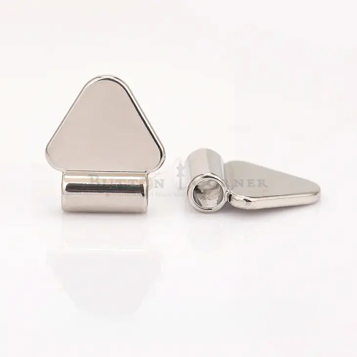 Rounded, Triangular Shield Shape End Cap