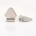 Rounded, Triangular Shield Shape End Cap