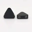 Two-Hole Flat-Rounded Circular Shape End Cap