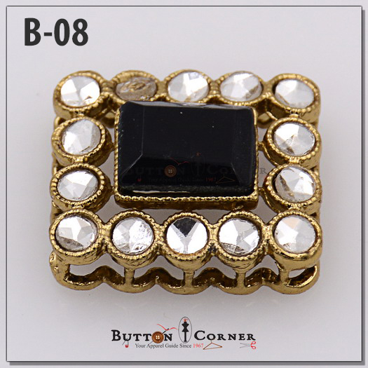 Fancy Kundan Button