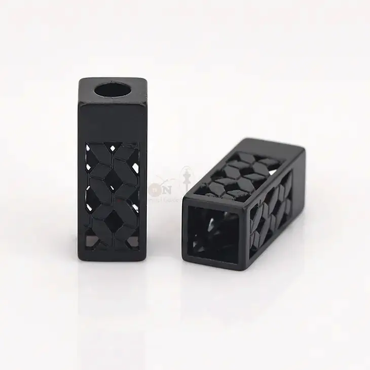 Geometric Design Rectangular Shape End Cap 