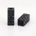 Geometric Design Rectangular Shape End Cap 