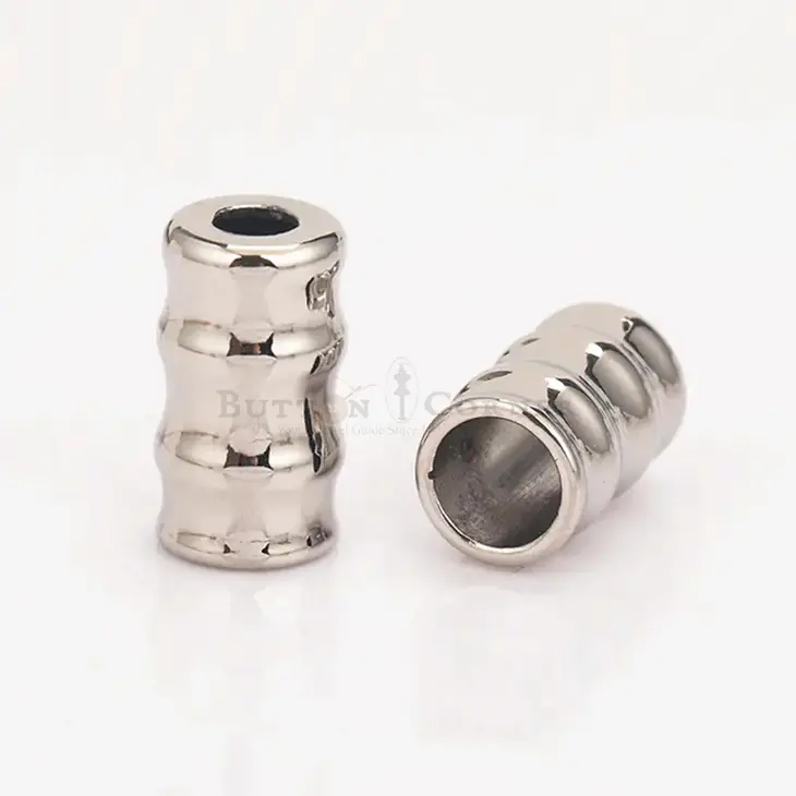 Bamboo-Shaped Drawstring End Cap