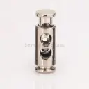 Adjustable Double-Hole Spring-Loaded Drawstring Cord Lock