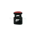Triangular Shape Ergonomic Grip Cord Stopper