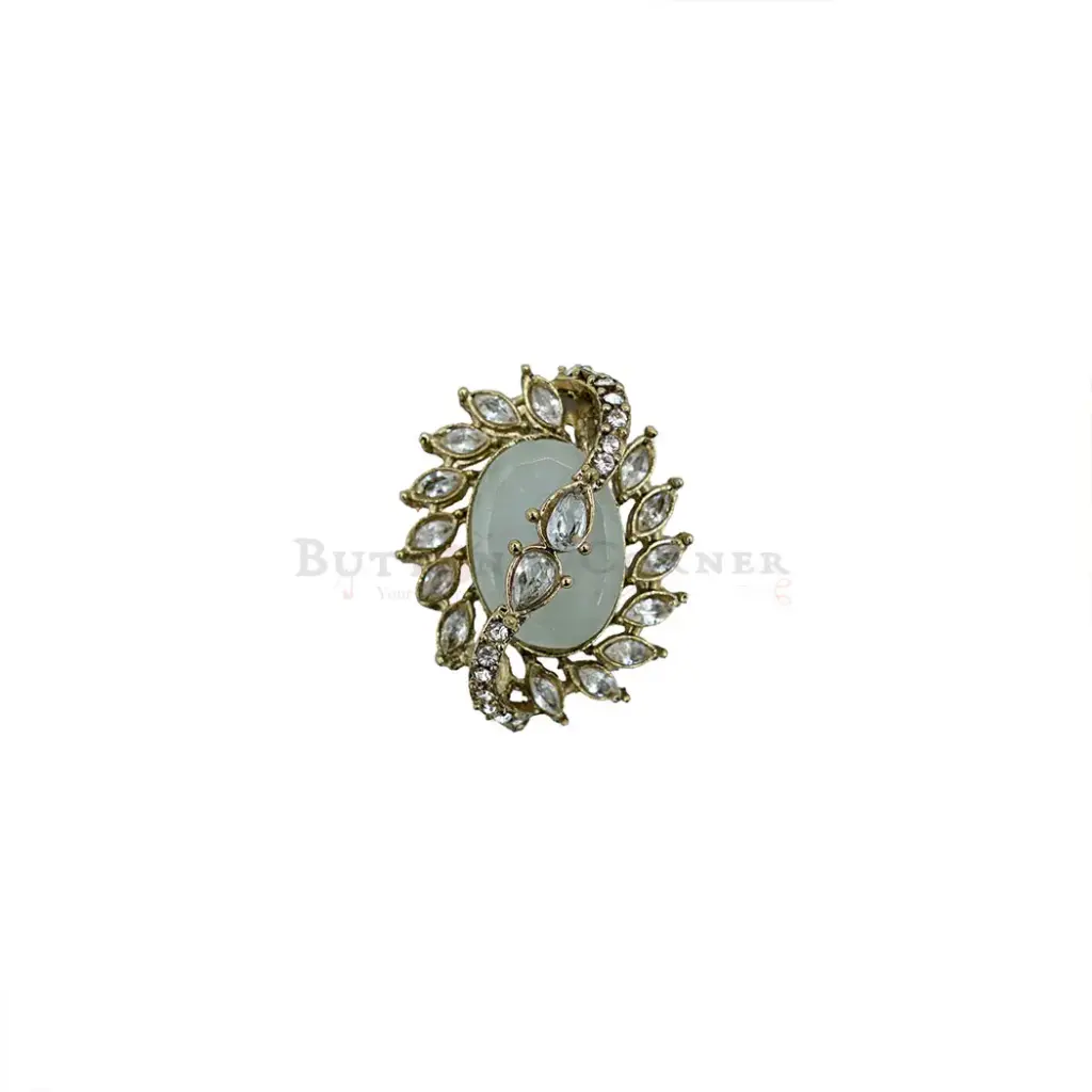 Fancy Kundan Button
