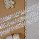 One-Side Border Organza Lace