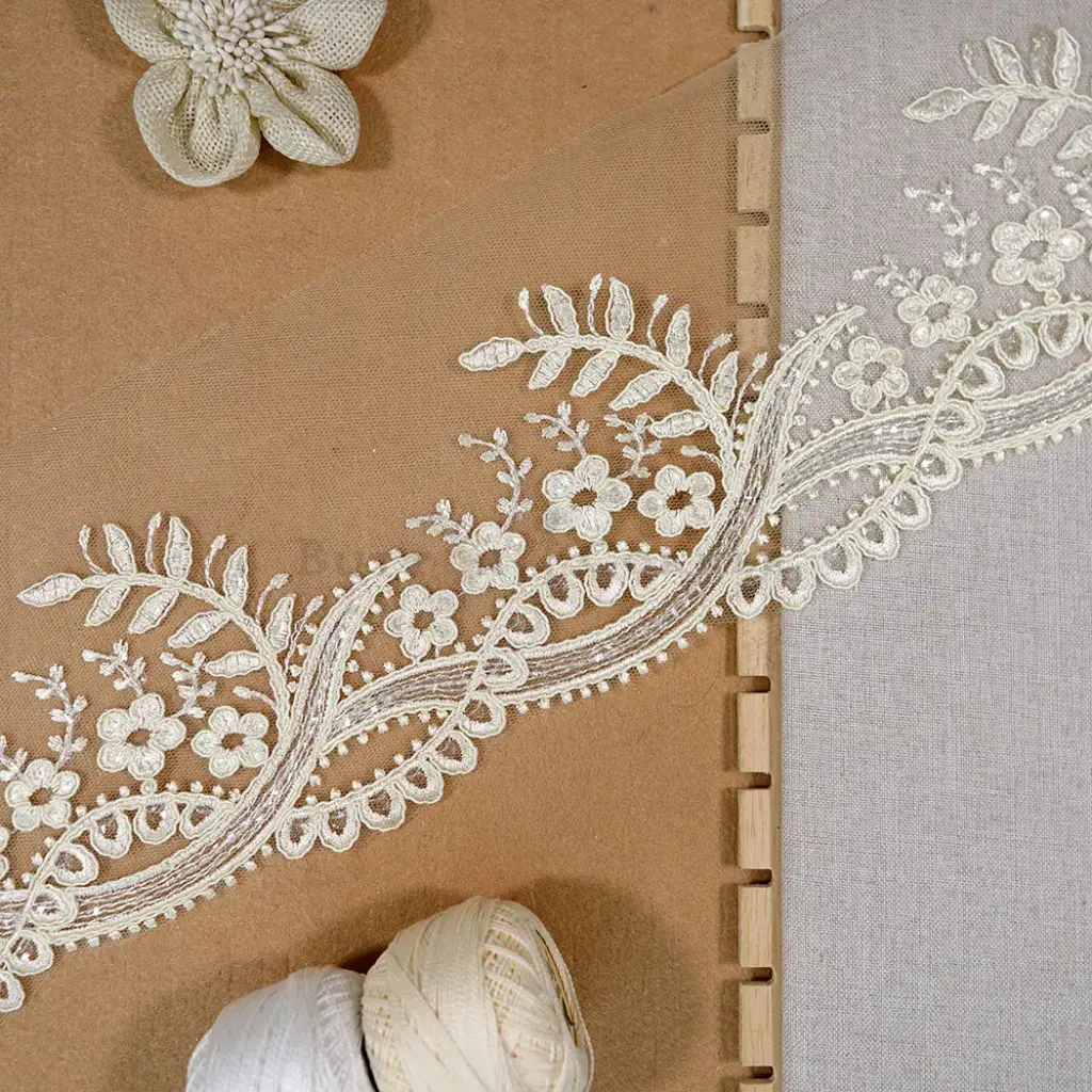 Blossom Design Sequence Net Lace