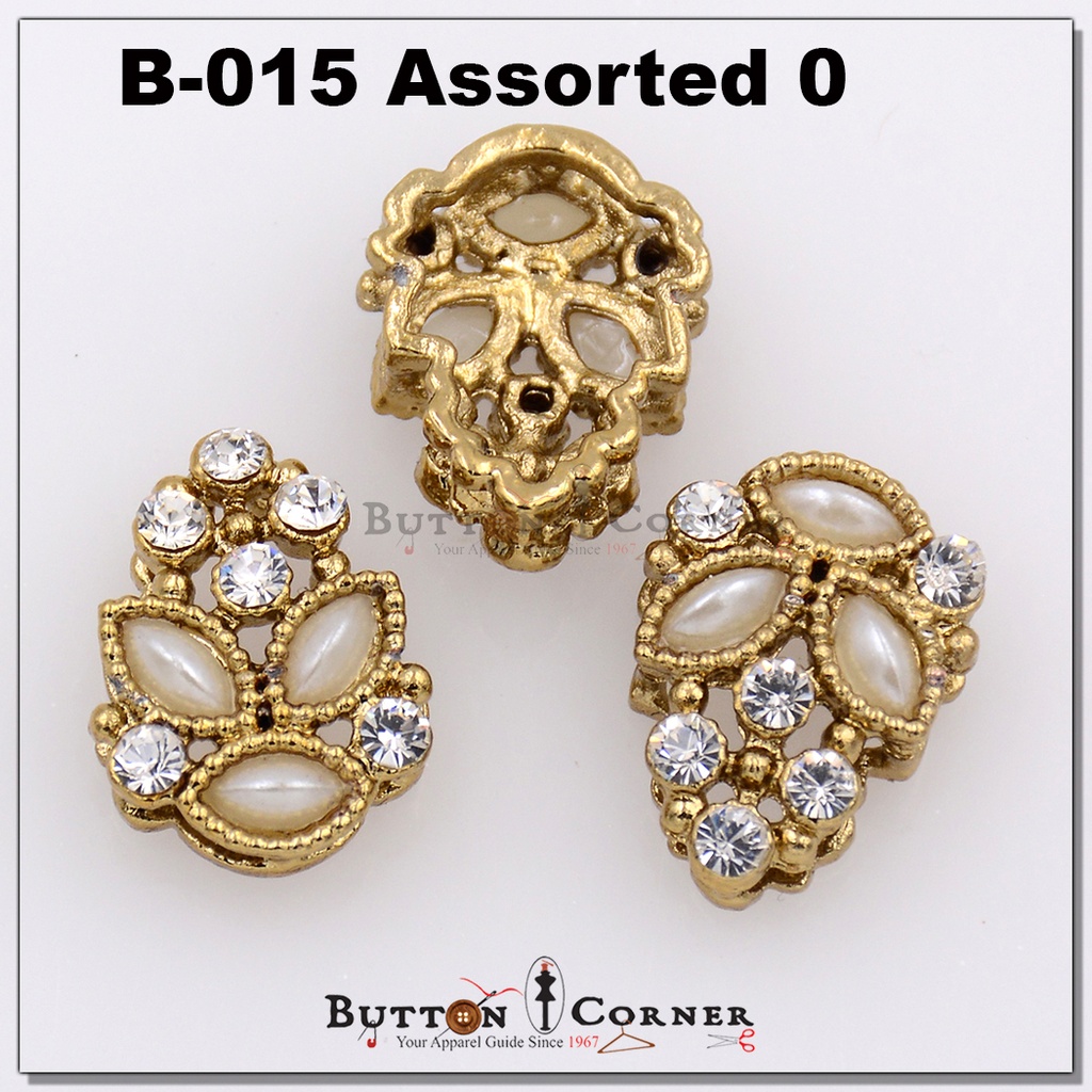 Fancy Kundan Button