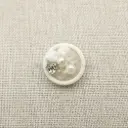 Decorative Fancy Button with Bead Cluster Insert