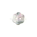 Agoya China Flower Shape 2 Hole Shell Button