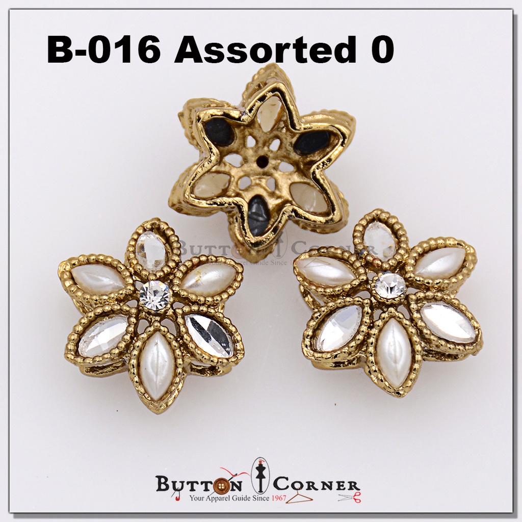 Fancy Kundan Button