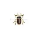 Stag Beetle Shape With Rhinestone, Fancy Cover Button