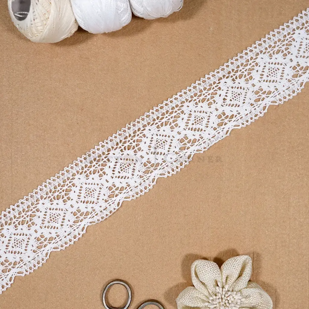 One-Sided Border Crochet Lace