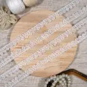 One Side Border Shuttle Lace