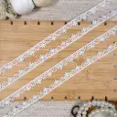One Side Border Shuttle Lace
