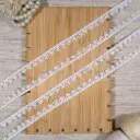 One Side Border Shuttle Lace