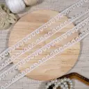 One Side Border Shuttle Lace