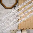 One Side Border Shuttle Lace