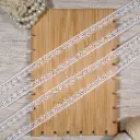 One Side Border Shuttle Lace