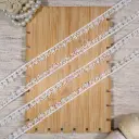 One Side Border Shuttle Lace