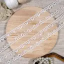 One Side Border Shuttle Lace