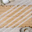 One Side Border Shuttle Lace