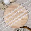 One Side Border Shuttle Lace