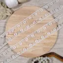 One Side Border Shuttle Lace