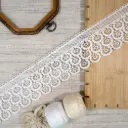 One Side Border Shuttle Lace