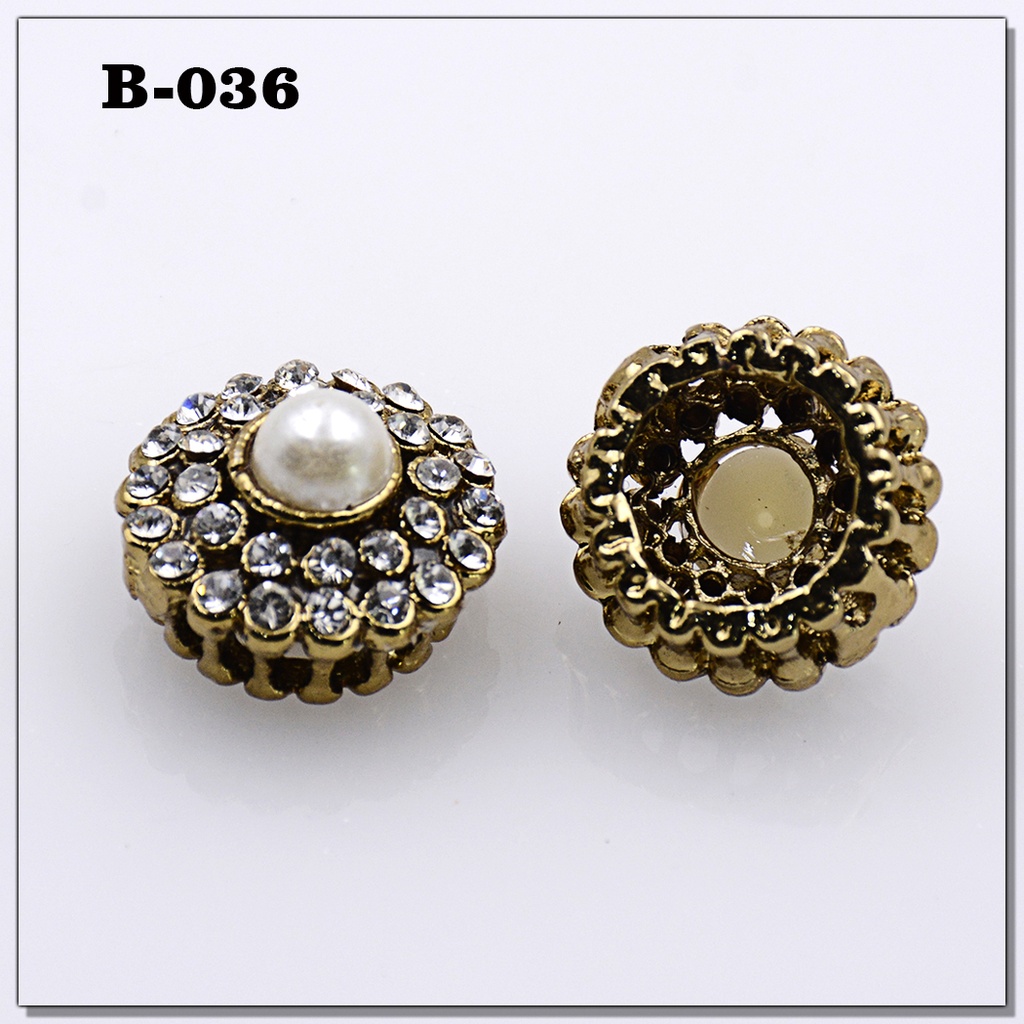 Fancy Kundan Button