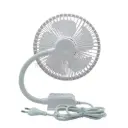 Three-Gear Touch Control Mini Fan with Magnetic Mount