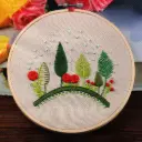 Forest Landscape Embroidery Kit