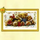 Taddy Bears Cross Stitch Kit