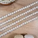 Fancy Pearl & Rhinestone Fancy Stick-on Lace