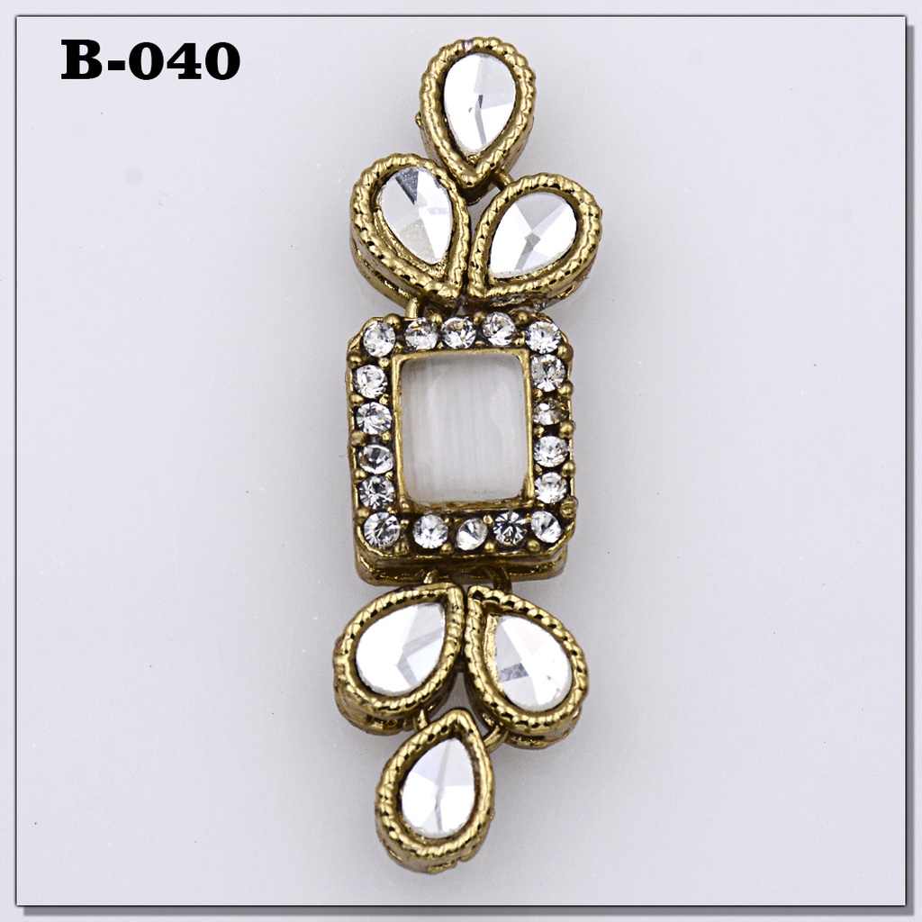 Fancy Kundan Button