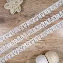 Openwork Floral Pattern Shuttle Lace