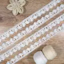 One Side Border Shuttle Lace
