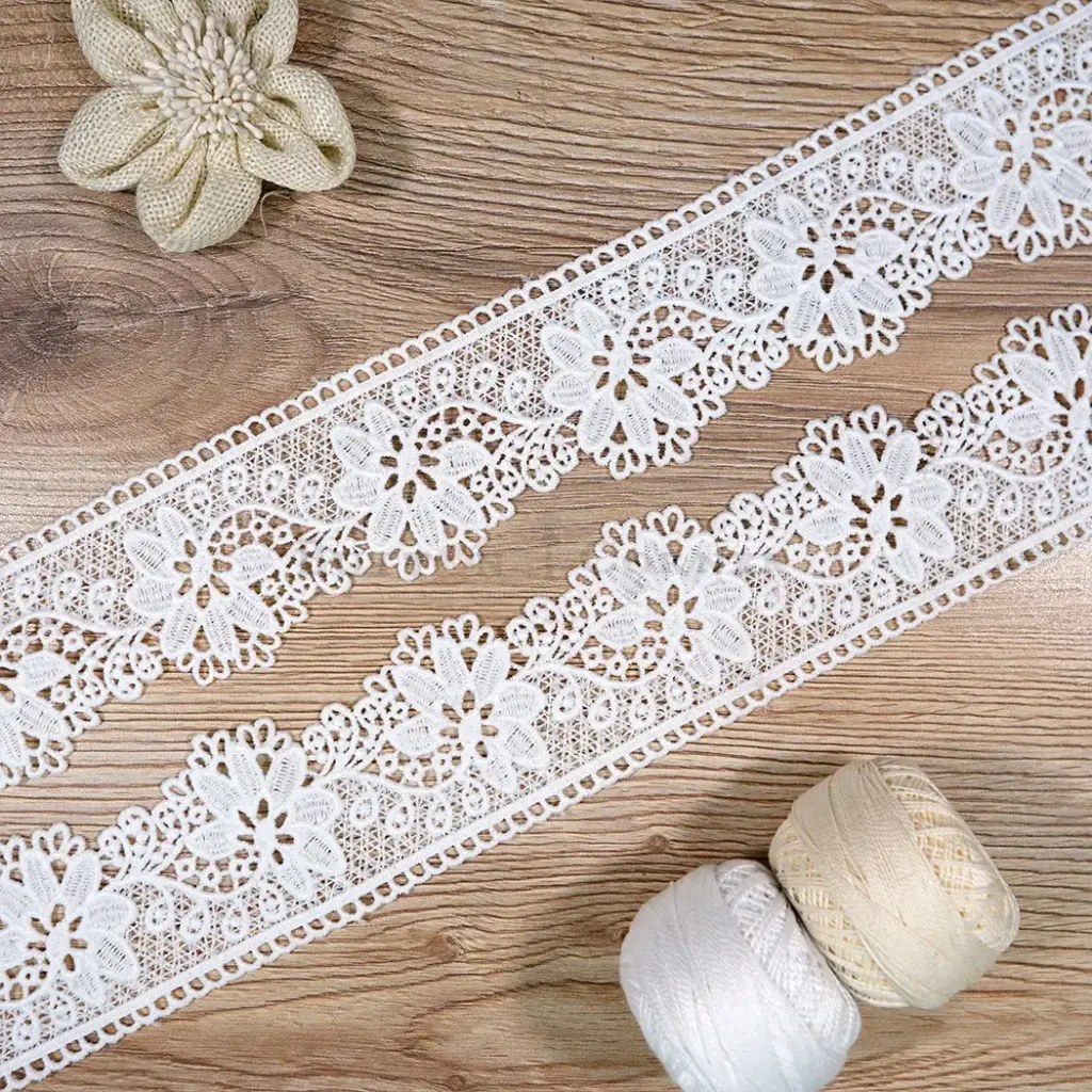 Openwork Pattern Shuttle Lace