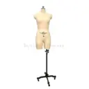 Fully Pin-able Female Dress Form Mannequin in Half-Legs Style