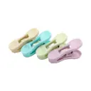 12-piece Pack Multi-colour Flower Accent Classic Style Plastic Clothes Pegs/Pins