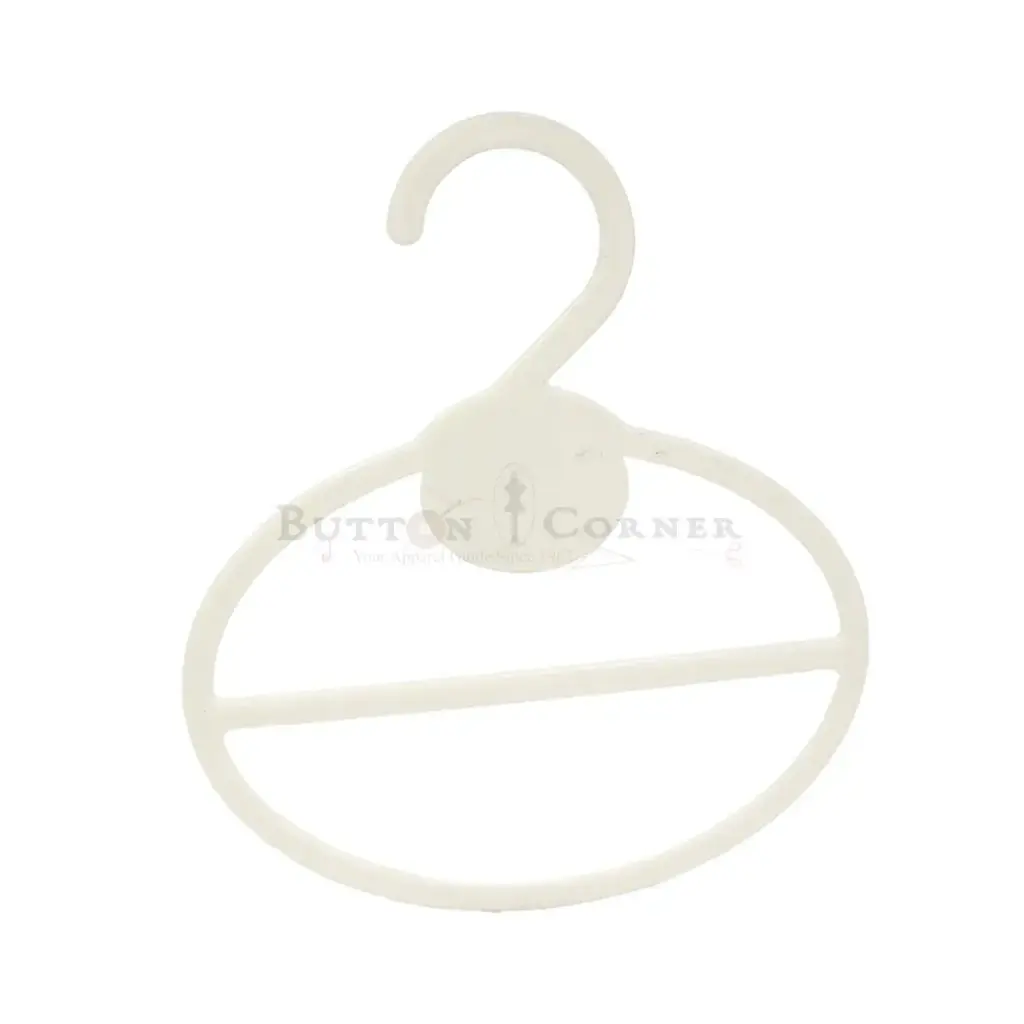 Anti-Deformed Oval Shape Plastic Scarf Hanger