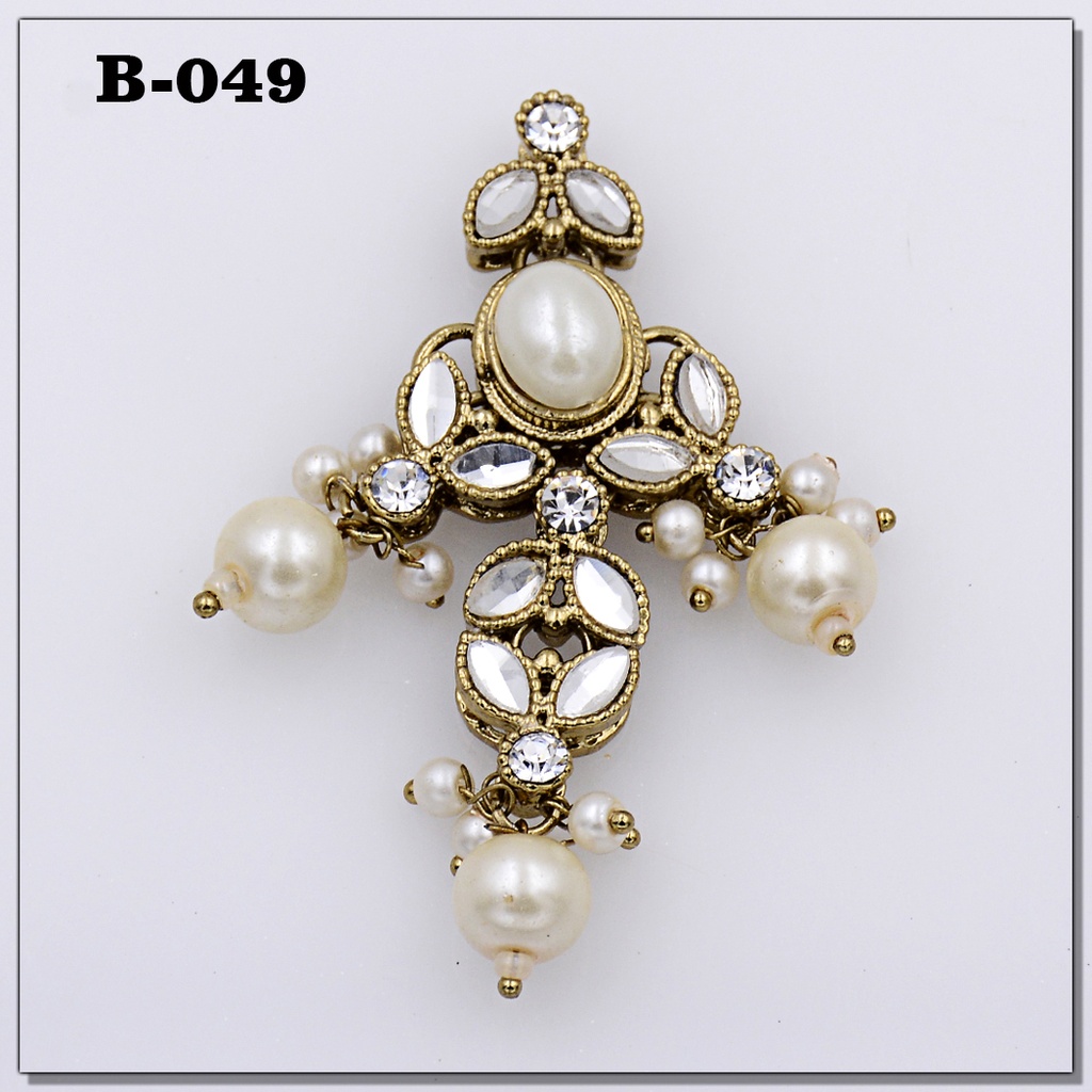 Fancy Kundan Button