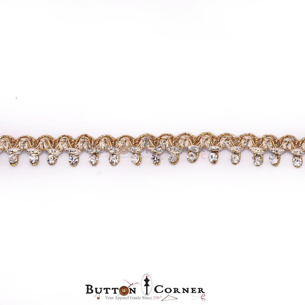 Fancy Gota Stone Lace