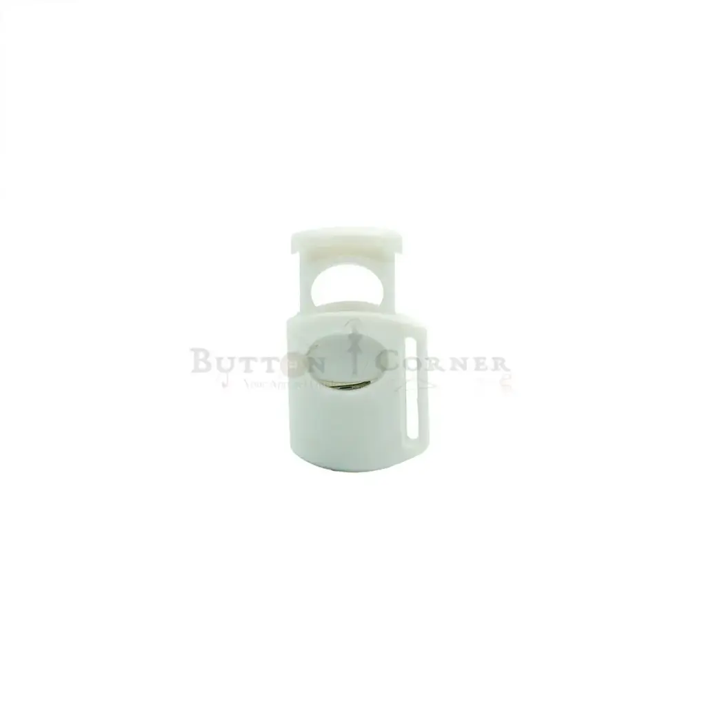 Adjustable Plastic Single-Hole Spring-Loaded Drawstring Cord Lock 