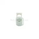 Adjustable Plastic Single-Hole Spring-Loaded Drawstring Cord Lock 
