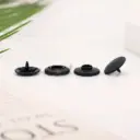 15mm Ultra Thin No-Sew 4-Part Plastic Snap Button